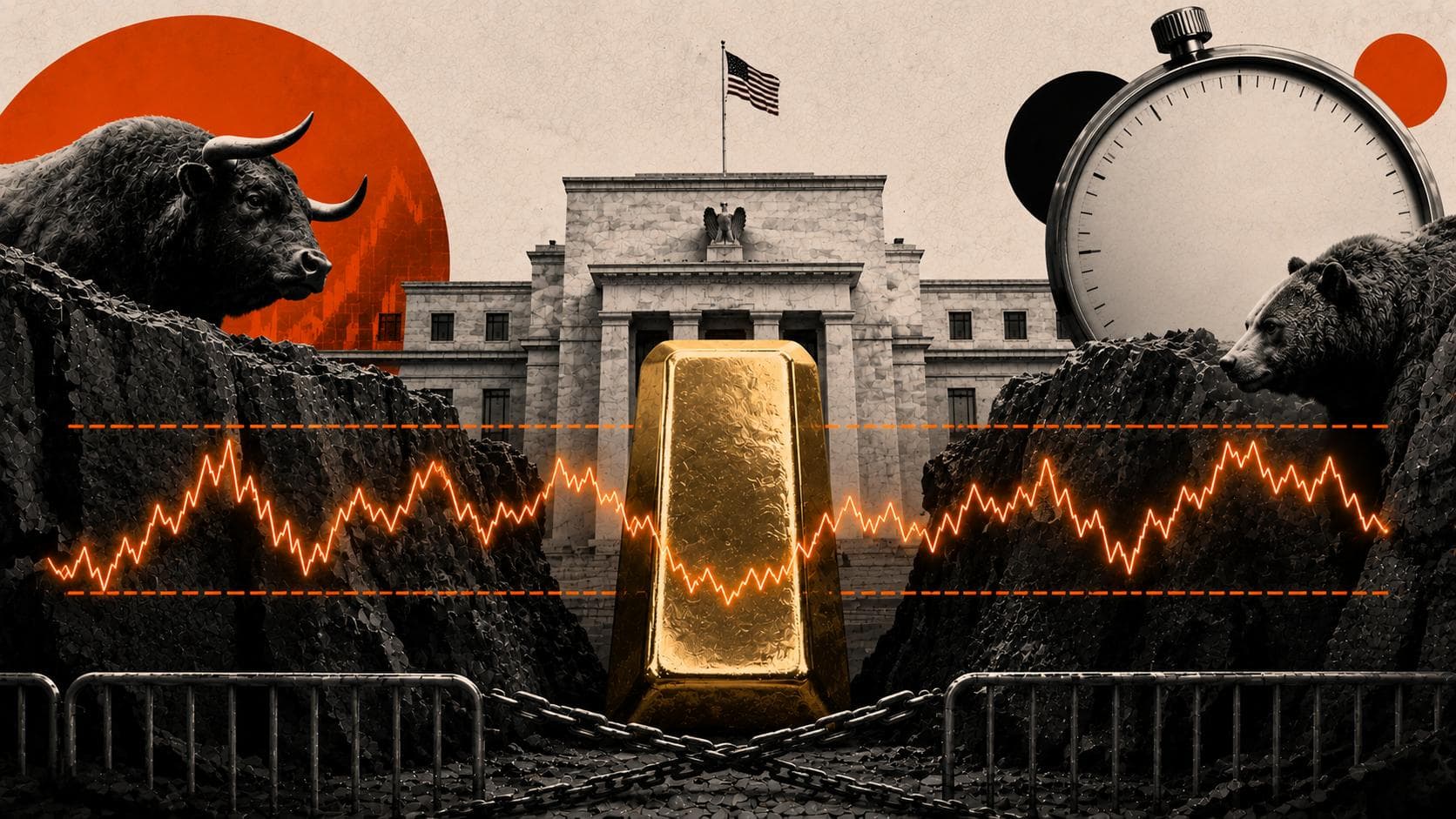 Gold expected to trade range-bound despite increasing bets of a Fed rate pause