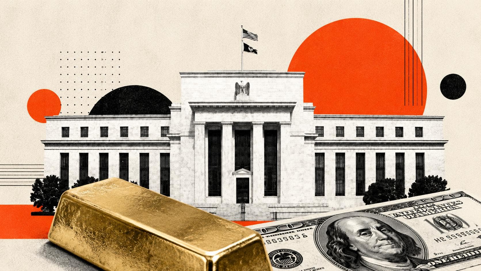 Gold extends slide as inflation fears lift Fed hike bets and USD amid Trump's tariffs