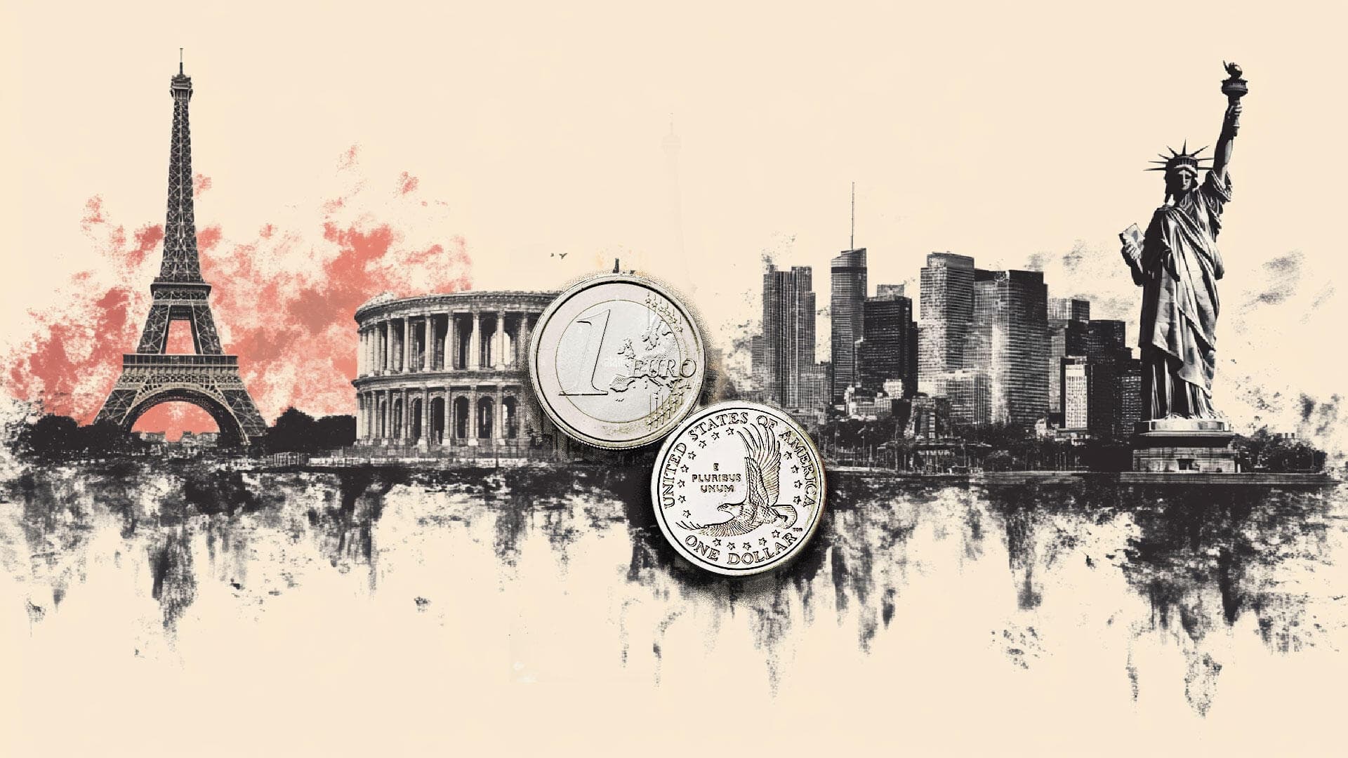 Euro weakens as ECB stays on hold while Middle East tensions boost the US Dollar