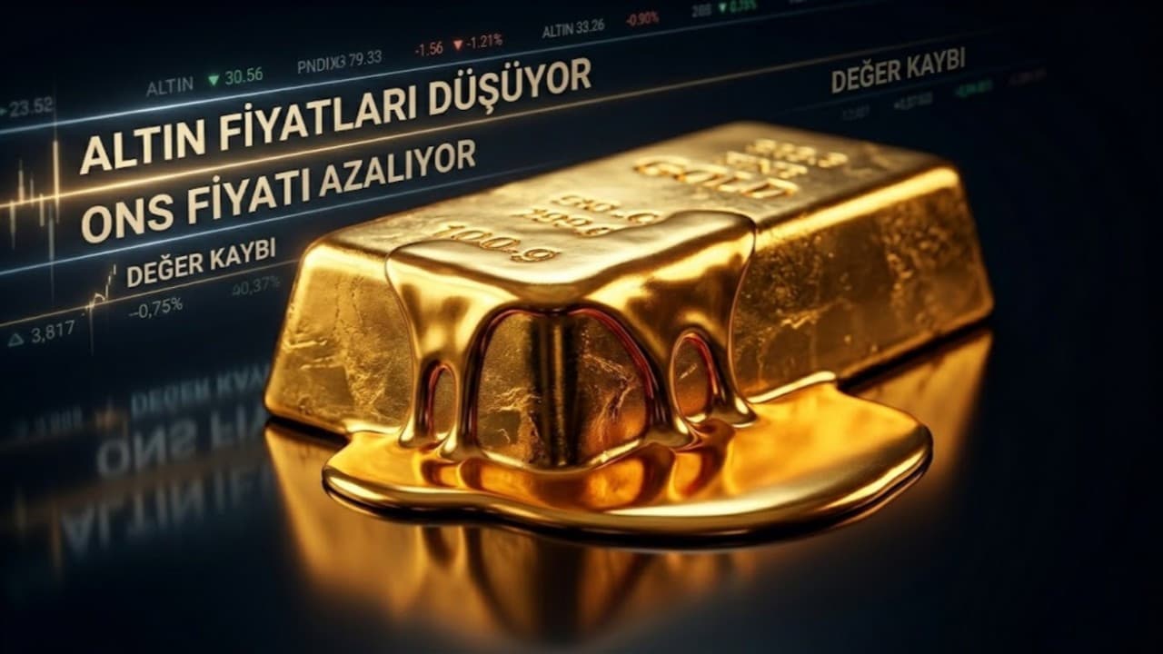 Fed faiz beklentileri ve jeopolitik adımlar altın fiyatlarını baskılıyor