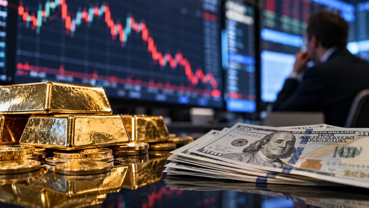 Küresel piyasalarda tahvil baskısı: Altın yüzde 3,4 düştü, dolar 1,5 yılın zirvesini gördü