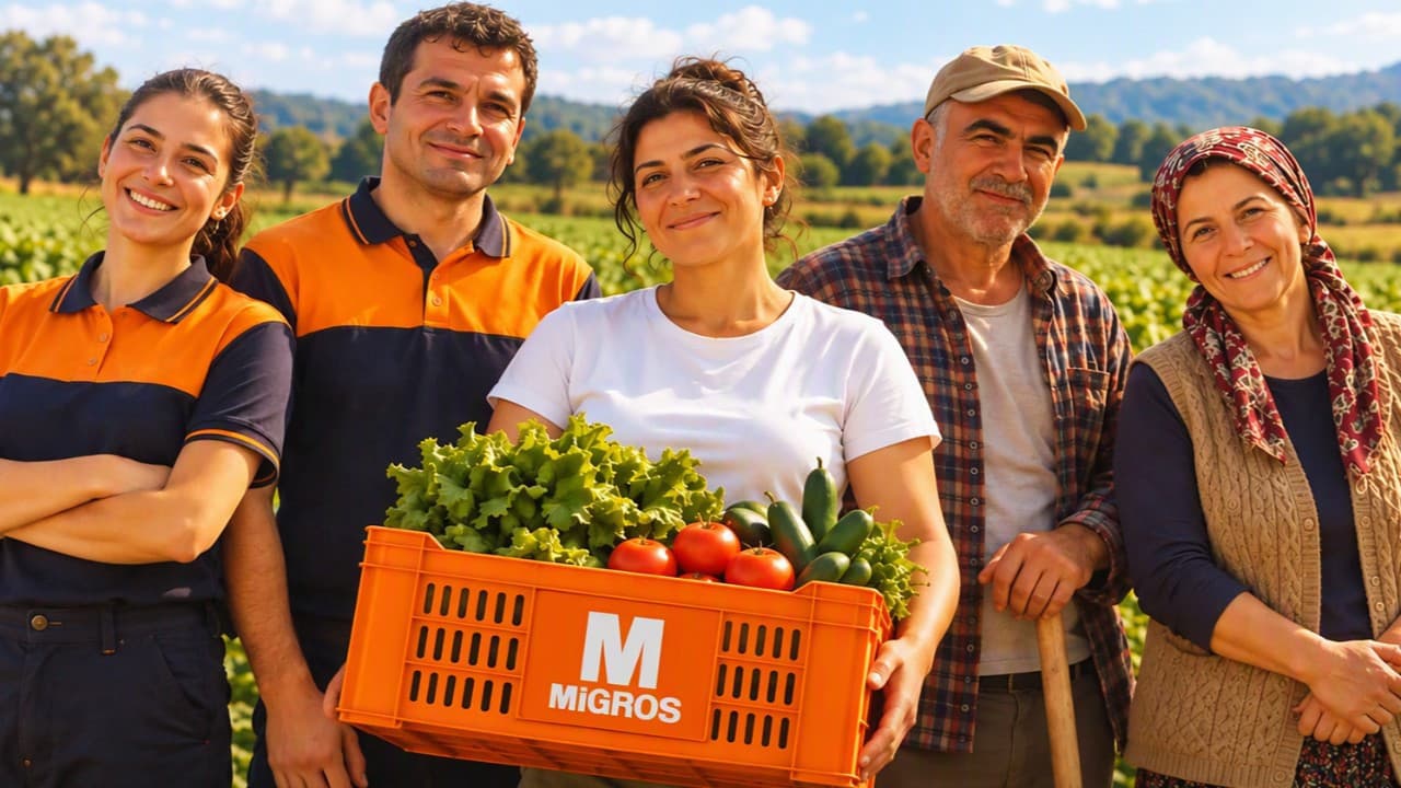 Migros'tan çiftçilere yeni destek: Alışverişlerde yüzde 5'e varan Money iadesi