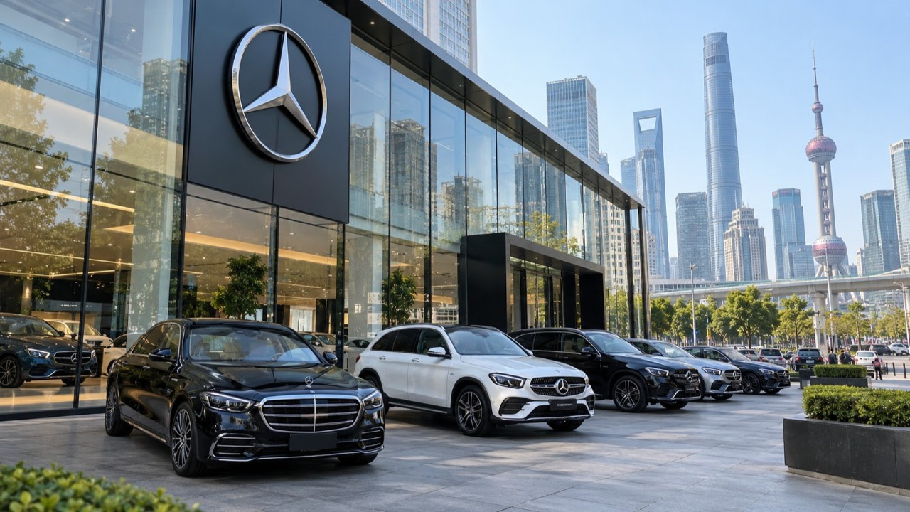 Mercedes Çin'de sert kayıp yaşadı: Satışlar yüzde 31 geriledi
