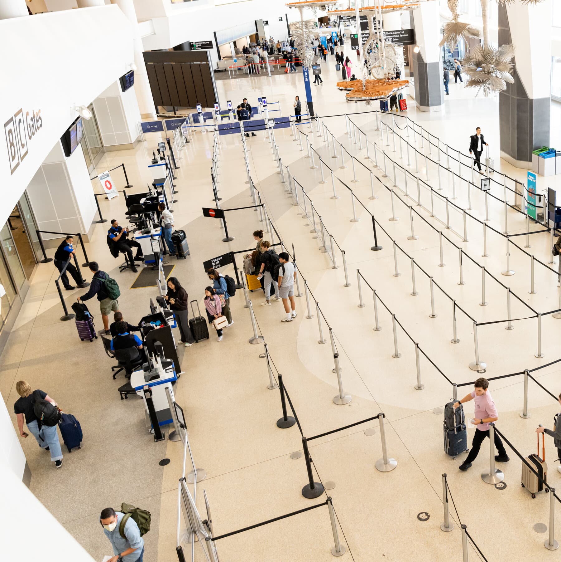 At Non-TSA Airports, Wait Times Are Minutes, Not Hours